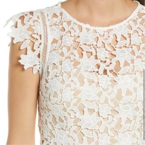 NWT - Lace Asymmetric Cocktail Dress - ELIZA J